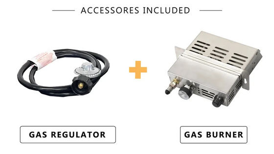 110W Gas Burner for Custom Pizza Oven Enhance Your Cooking Experience