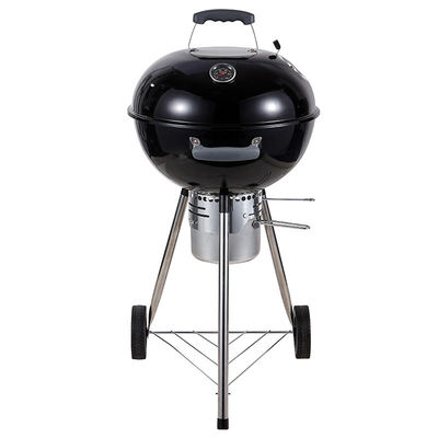 Outdoor Barbecue 18 inch Deluxe Kettle Charcoal Grill with Portable Charcoal Machine
