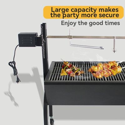 Suckling Pig Lamb Skewer Roast Chicken BBQ Grill with Oxygen Depletion Safety Device