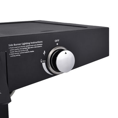 36.8kg Family Outdoor BBQ Gas Grill with Trolley and Commercial Gas BBQ Grill Machine