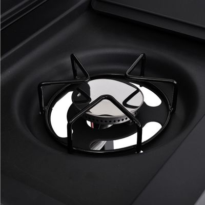 36.8kg Family Outdoor BBQ Gas Grill with Trolley and Commercial Gas BBQ Grill Machine