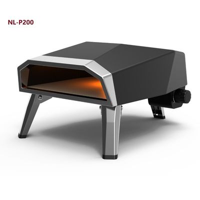NO App-Controlled Portable Stainless Steel Gas Pizza Oven for Outdoor Picnic and Baking