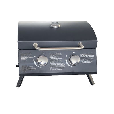 55*46.5*41cm Portable Gas BBQ Grill Outdoor Kitchen with Steel Metal Type Gas Grill