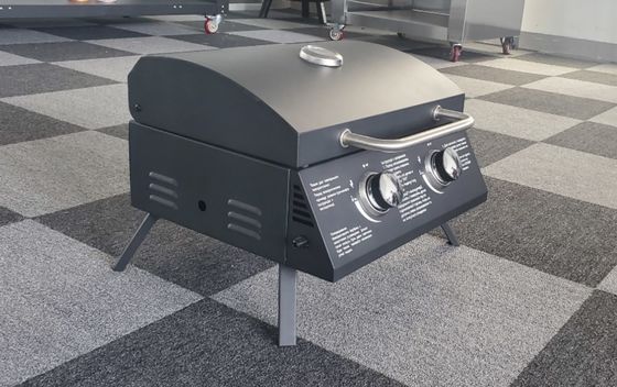 55*46.5*41cm Portable Gas BBQ Grill Outdoor Kitchen with Steel Metal Type Gas Grill