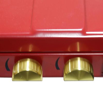 Outdoor Cooktop for Camping Small Gas Stove 2 Burner Durable and Disposable BTU 22000