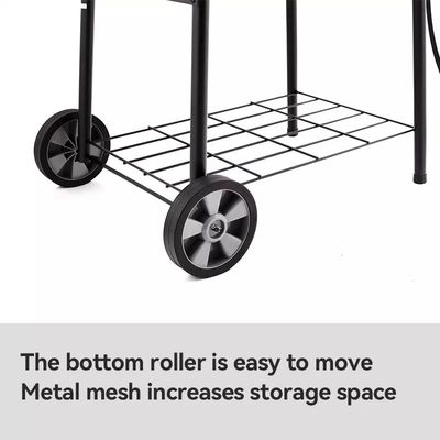 Customized Outdoor Camping Steel Wire Charcoal BBQ Grill for 5 People Capacity